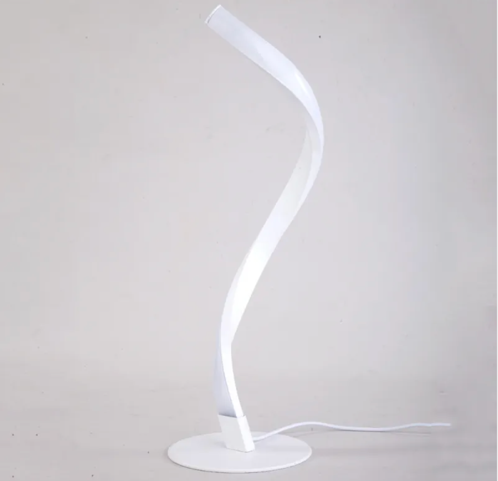 Sleek Spiral Lamp