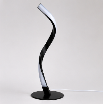Sleek Spiral Lamp