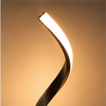 Sleek Spiral Lamp