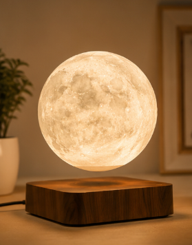 Magnetic Levitation Moon Lamp