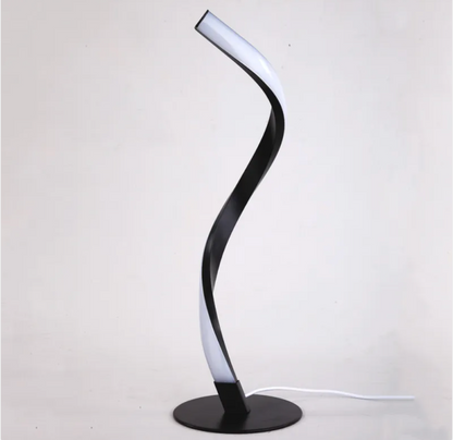 Sleek Spiral Lamp